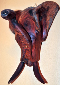 Elefanten-Kopf, Holz, Namibia