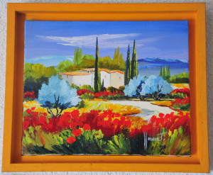 Sommerlandschaft, Frankreich