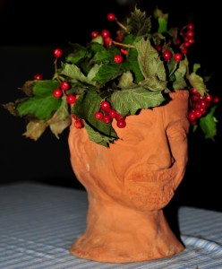 Blumentopf-Kopf "Jan"