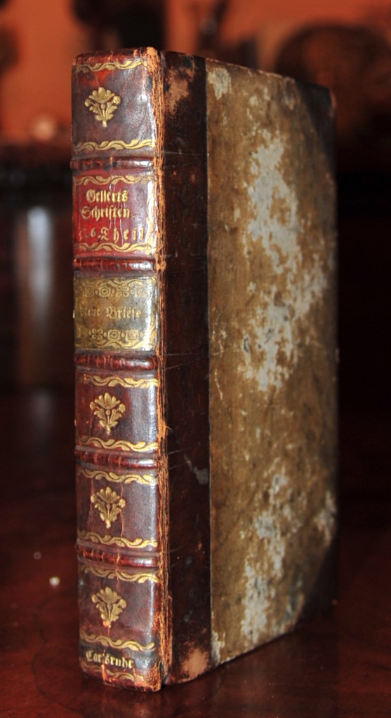Book Cover: Christian Fürchtegott Gellert / C. F. Gellerts sämtliche Schriften. Neue Briefe. Fünfter Theil/ 1774
