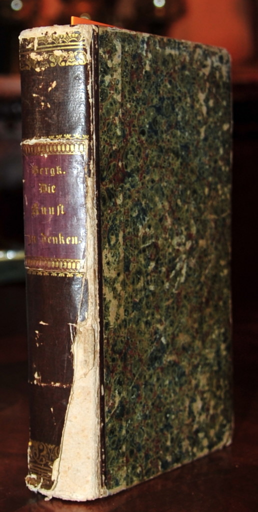 Book Cover: Johann Adam Bergk / Die Kunst zu denken. / 1802