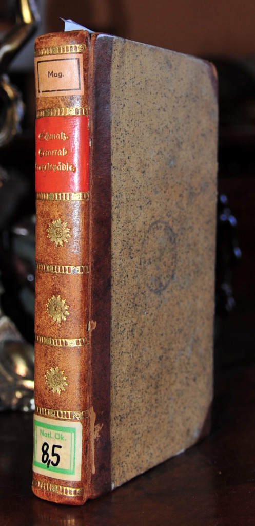 Book Cover: Theodor Anton Heinrich Schmalz / Encyclopädie der Cameralwissenschaften/ 1819