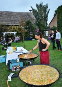 Das Abendessen wird vor Ort bereitet