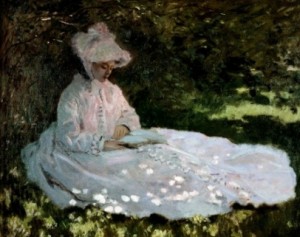 Claude Monet Lesende Frau